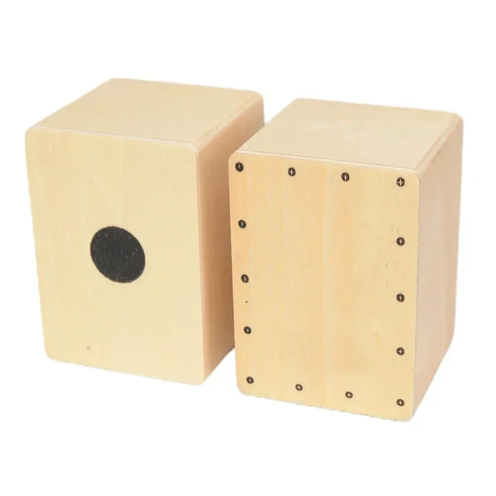 Traveling Cajon Box Portable Drum Flat Hand Drum Birch Panel Wooded Percussion Instrument For Home Stage Performance Box Drum