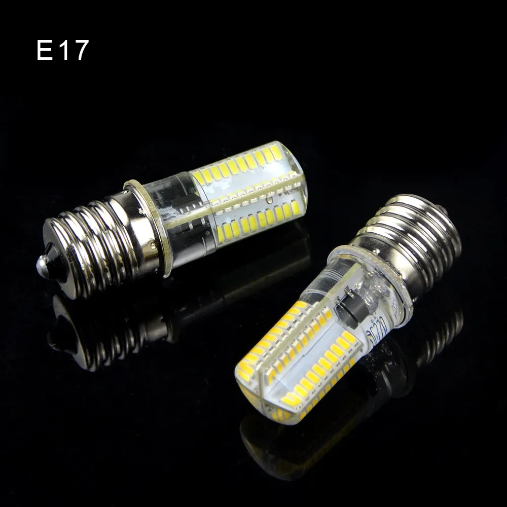 G9 G4 Led Bulb 220V 110V E17 E14 E12 E11 Light Bulb Dimmable Silicone Corn Light 5W Chandelier Lighting Replace Halogen Lamps