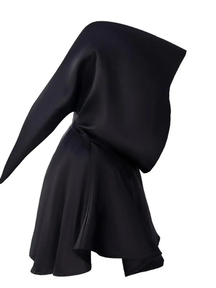 New Medieval Death God Hooded Cloak loween Stage Costume  Priest Cosplay Outfit Women's Ethnic Stage Costume