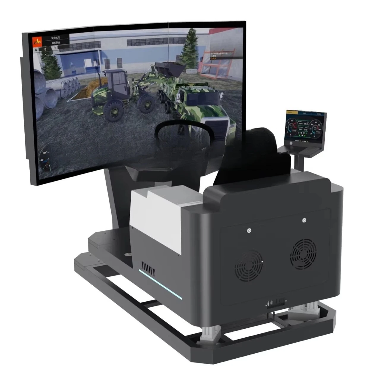 FORScreen excavator training emulator simulation