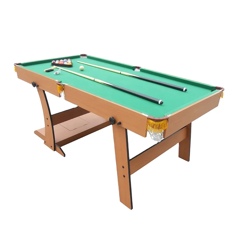 High Quality 3 In 1 6ft Folding Leg Multi Game Table Pool Billiard Table With Table Tennis, Air Hockey Top