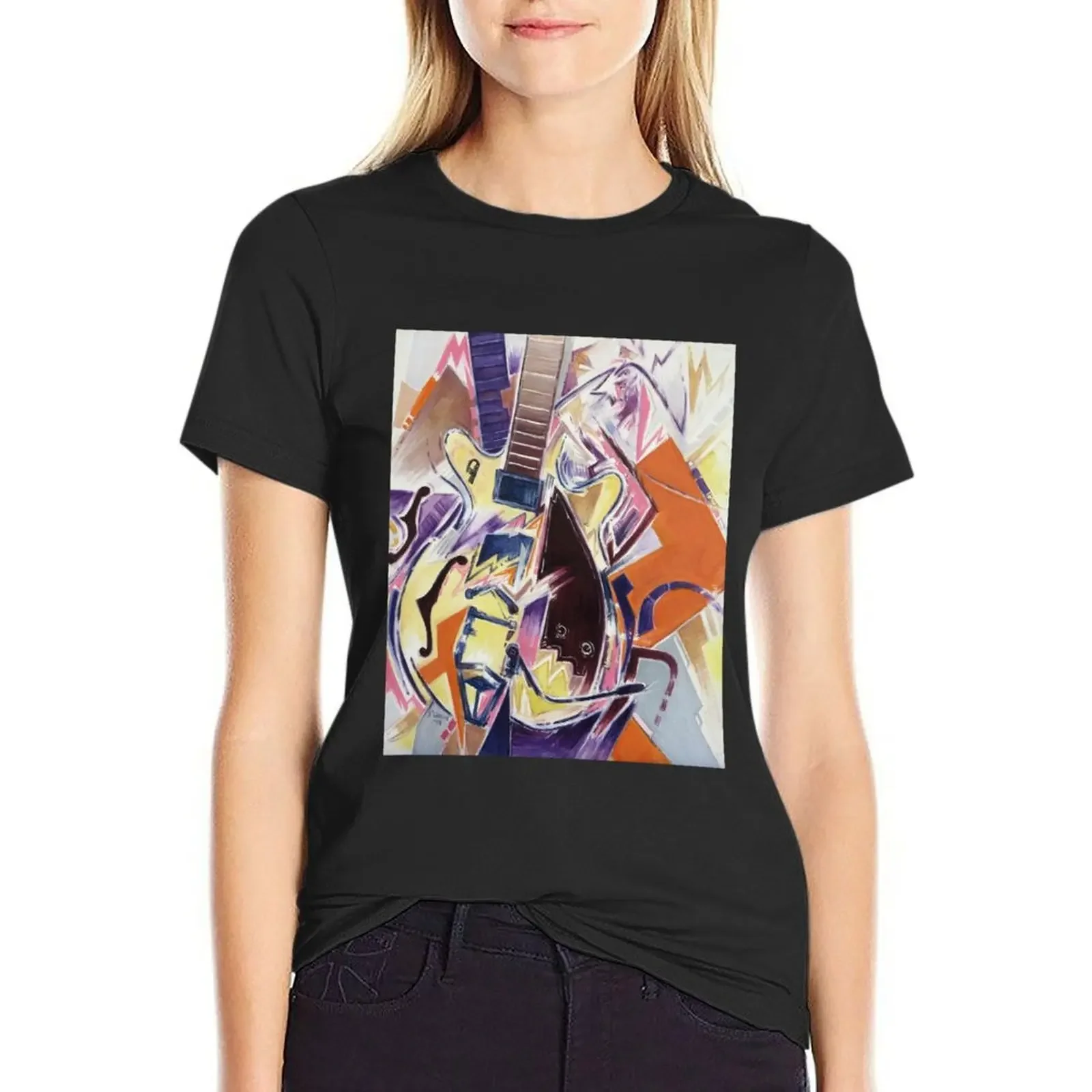 

Duesenberg Guitar (disassociation) III T-Shirt vintage clothes quick drying customs t-shirt dress for Women plus size
