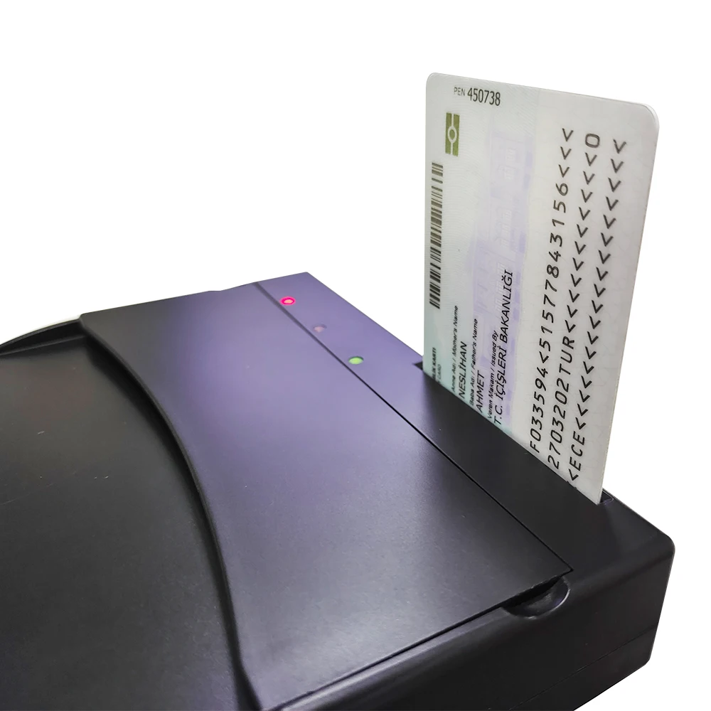 

TFL ICAO 9303 USB RFID Half-Page MRZ Passports Reader for Airport PPR100 Plus
