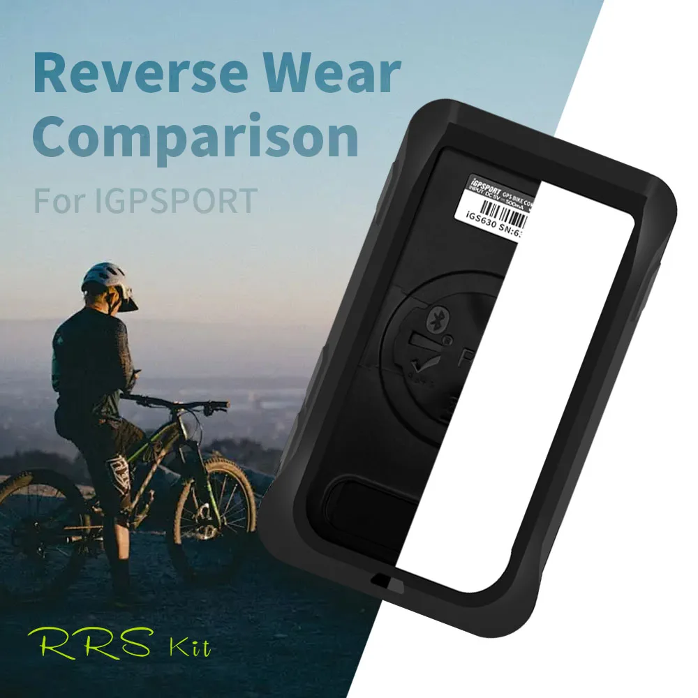For Igpsport Igs630 Protective Case Screen Film Bicycle Computer Gps Computer Silicone Cover Protection Speedometer