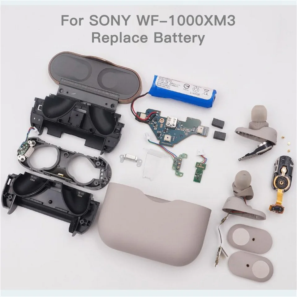 オリジナル新 ZeniPower 3.7V Z55 バッテリーソニー WF-1000XM3 WF