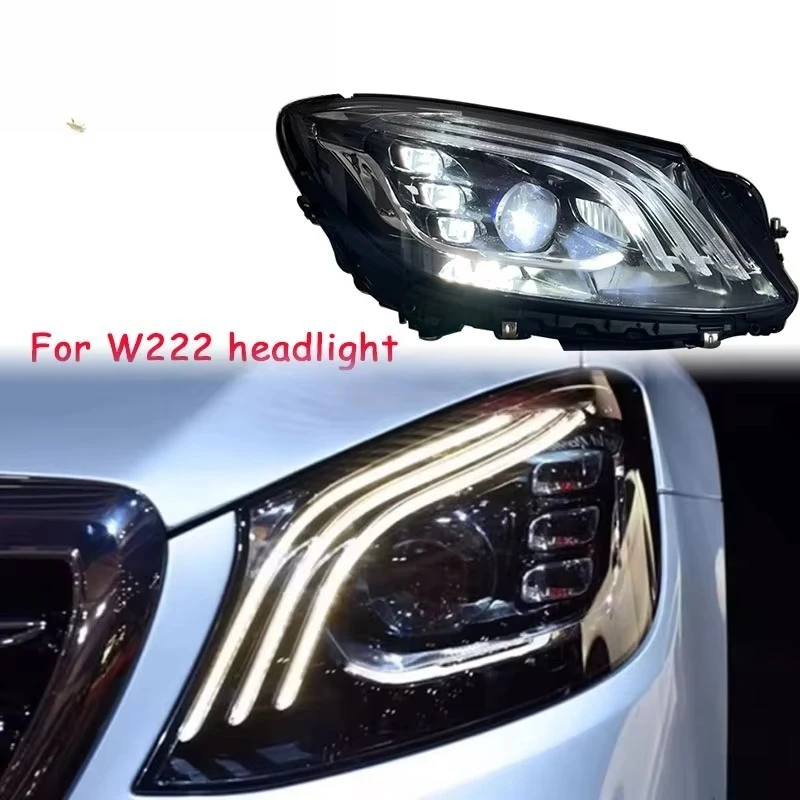 

Auto Parts Light Emitting Diode Headlight S-Class W222 Headlight (2014-2018) Light Emitting Diode Lens