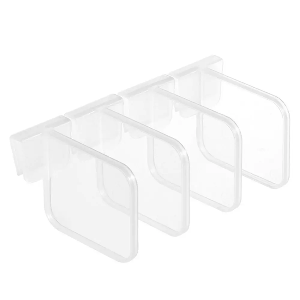 1Pcs/1Set Fridge Side Door Refrigerator Partition Board Bottle Can Organizer Separating Storage Shelf Plastic