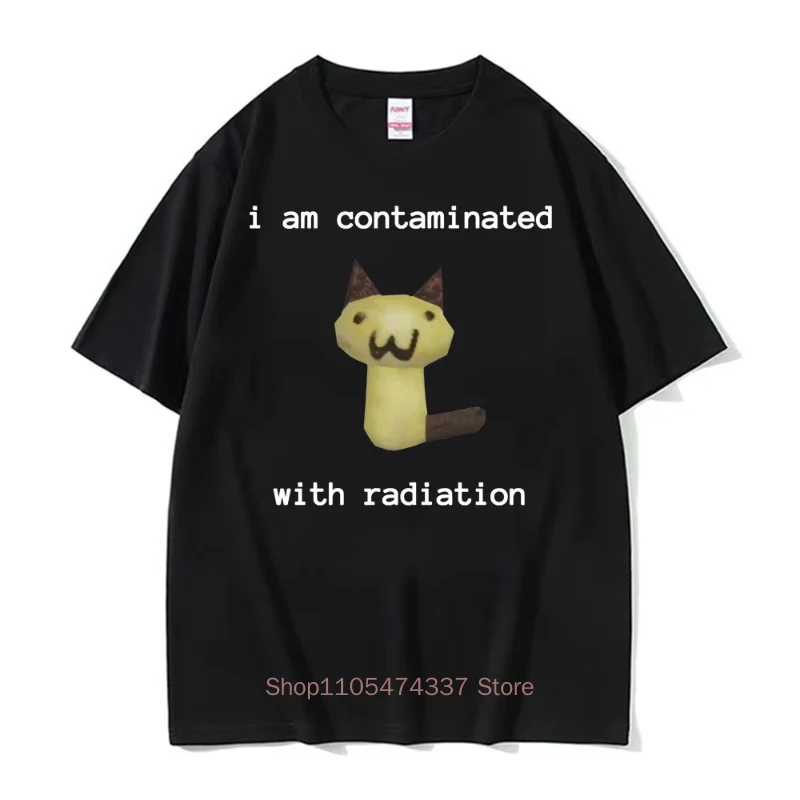 Ich esse Lötmittel – Lustiges Katzen-Meme-T-Shirt für Herren und Damen – Modische Freizeit-T-Shirts aus hochwertiger Baumwolle für den Sommer – Detail 13