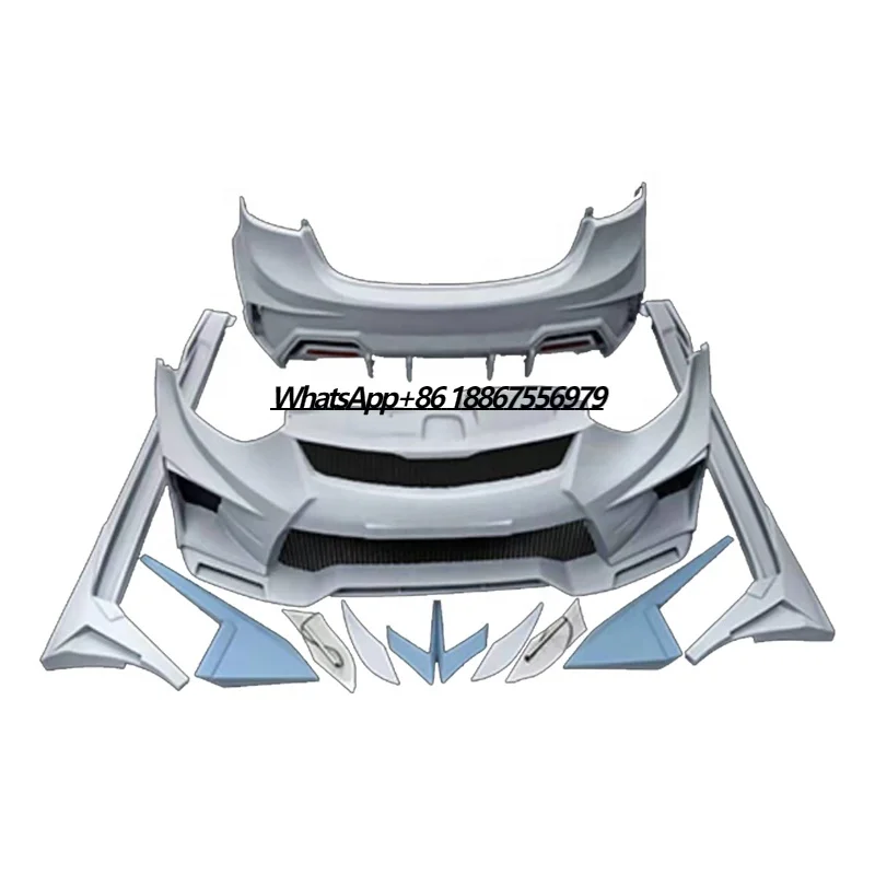 

Ex Type Car Bumpers Front Bumper Rear Bumper Side Skirts for Elantra 2012-2015 Auto Body Kits Exterior Part Accessory