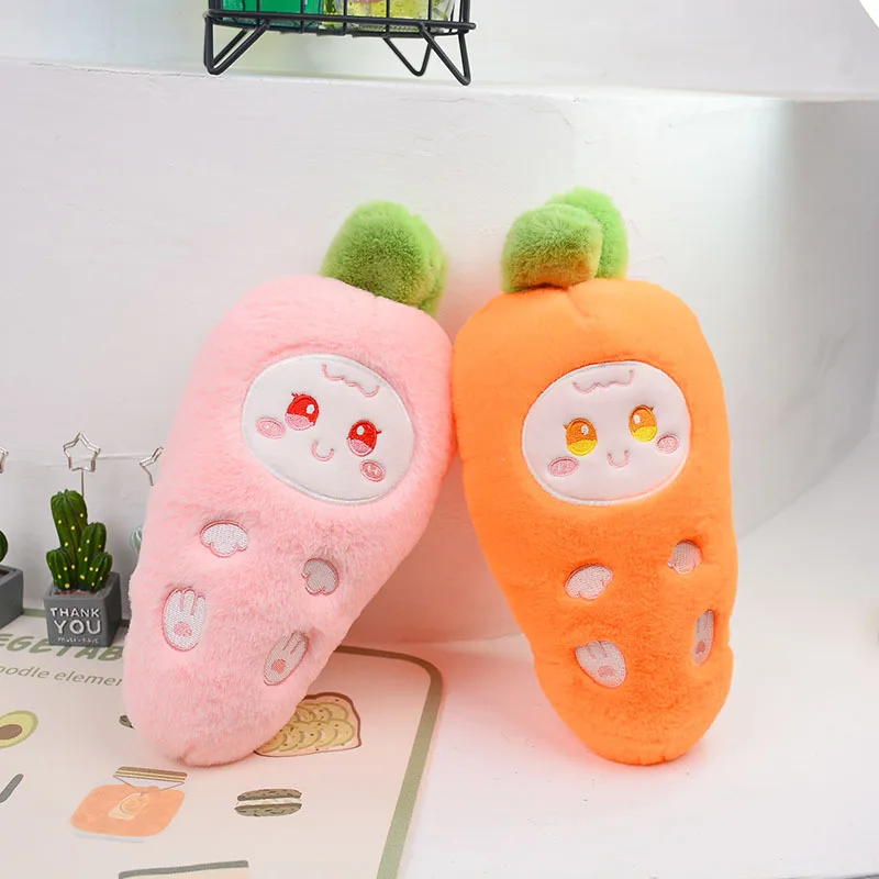 

new cute soft Fashion Smiling Cartoon carrot Sofa cushion Trendy Pillow lifelike Comfort Bedroom Decoration birthday gift