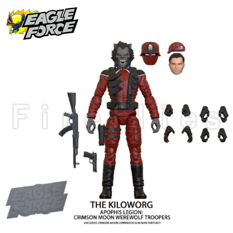 

4inches Eagle Force Action Figure 40th Anniversary Wave 5 Figures Anime Collection Movie Model For Gift