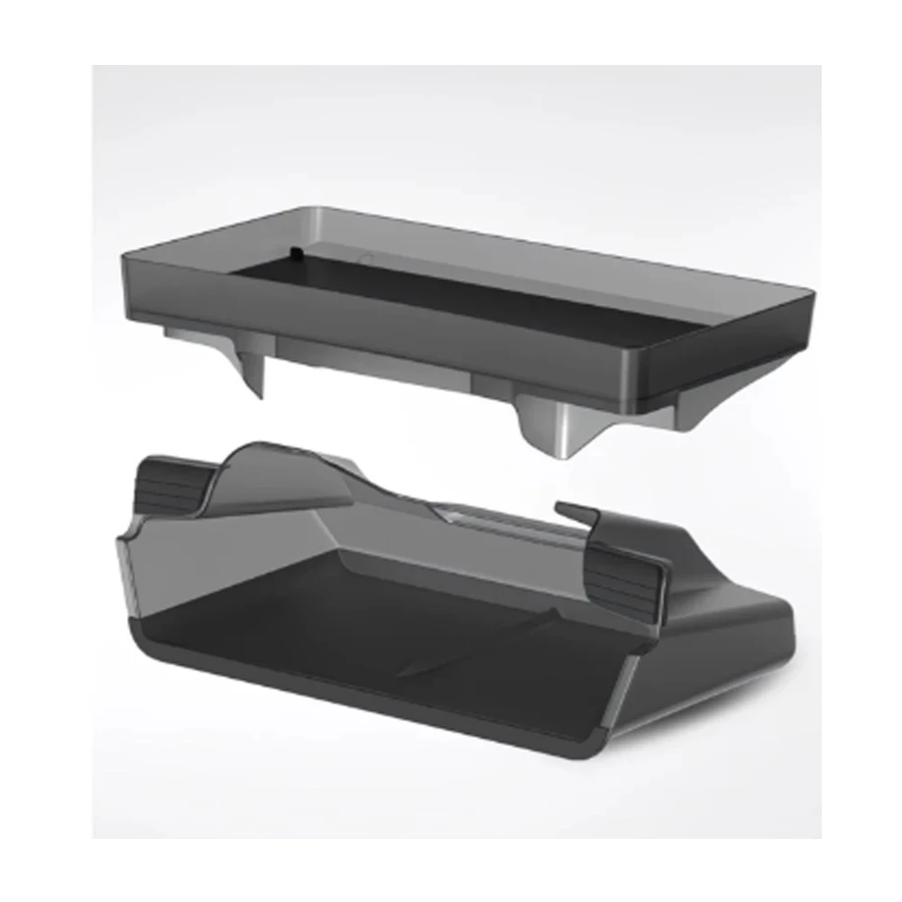 For Tesla Model 3 Highland Model Y Juniper Car Hidden Under‑Screen ETC Storage Box ABS‑Acrylic Insert Organizer Tray Accessories view 3