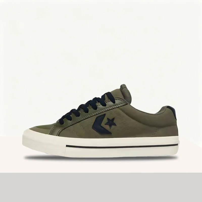 Converse Sport Casual Unisex Green Low-Top Sneakers – Comfortable Durable Non-Slip Sole,Lightweight Stylish Everyday Fit A12748C