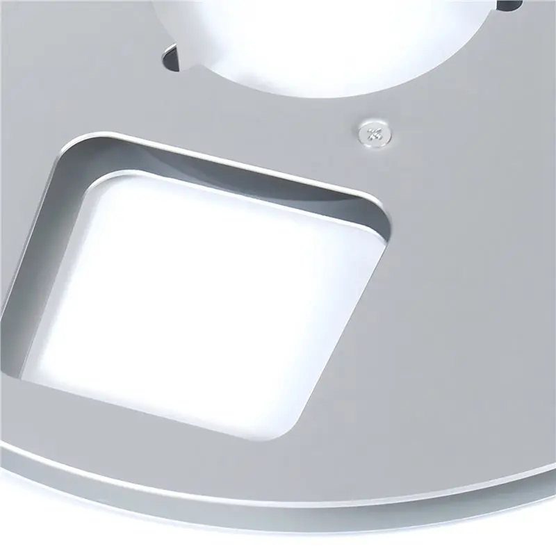 A52T 2Pcs 10In Empty Tape Reel 4 Hole Aluminum Empty Disc Opening Reel Audio Takeup Reel For Nab Tape Recorder Silver