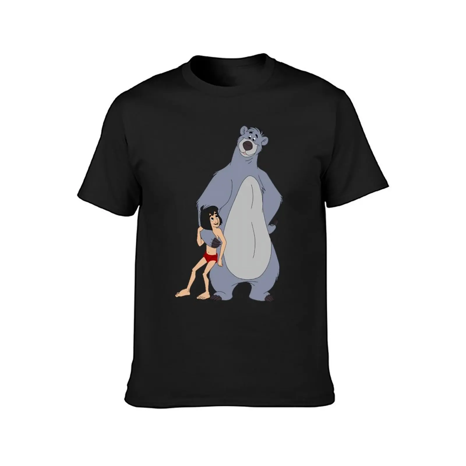 Baloo - Baloo & Mowgli - The Jungle Book \t T-Shirt oversized for a boy quick drying clothes for men