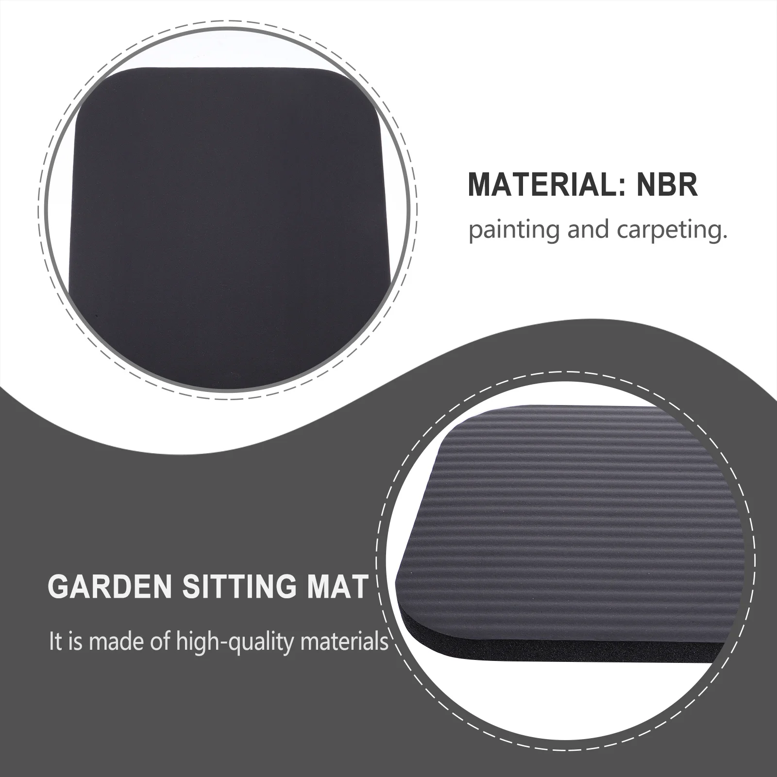 

1Pcs Yoga Kneeling Pad Thick Comfortable Garden Knee Cushion for Gardening Painting Flooring Support Mat Garden Kneeling Pad
