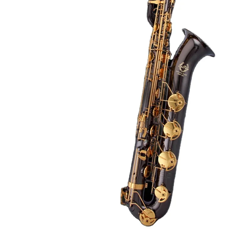 Profession black nickel baritone saxophone