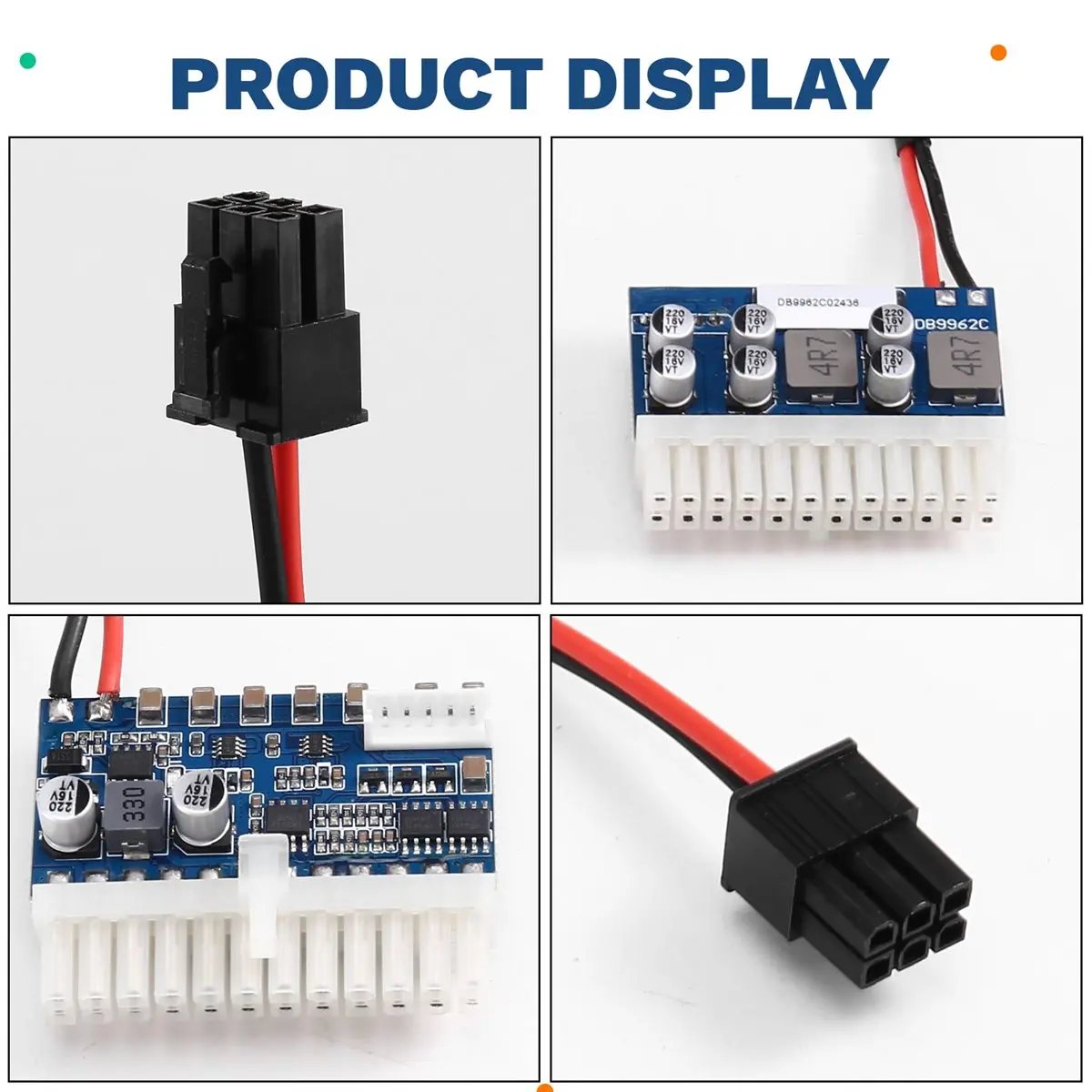 

A32M 6pin Male DC 12V 160W 24Pin ATX Power Switch PICO PSU Car Auto Mini ITX High Power Supply Module ITX Case