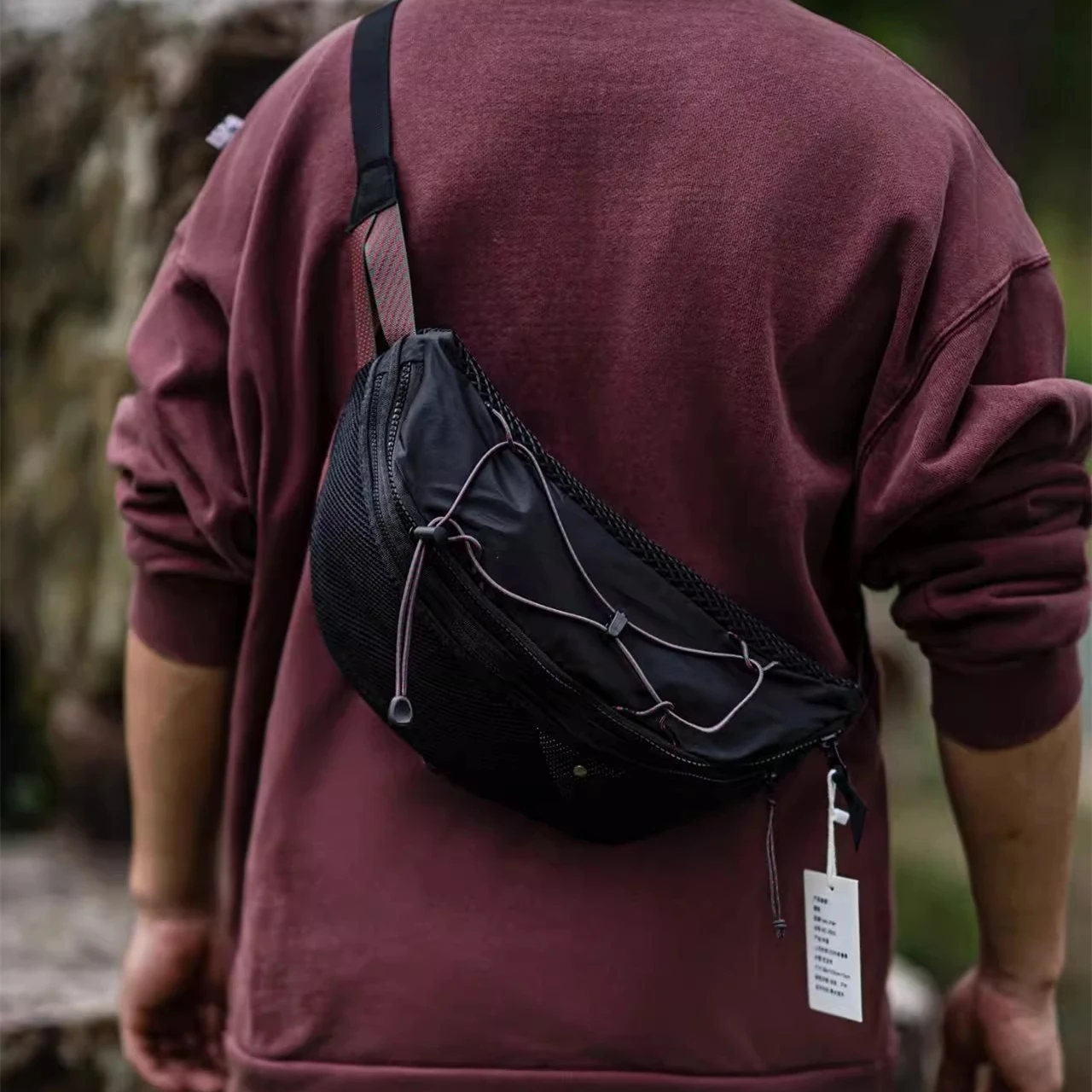 กระเป๋าคาดเอวสำหรับเล่นกีฬากลางแจ้ง กระเป๋าคาดหน้าอก กระเป๋าสะพายข้าง ดีไซน์สวยงามอเนกประสงค์ เหมาะสำหรับการเดินทางและการพักผ่อน