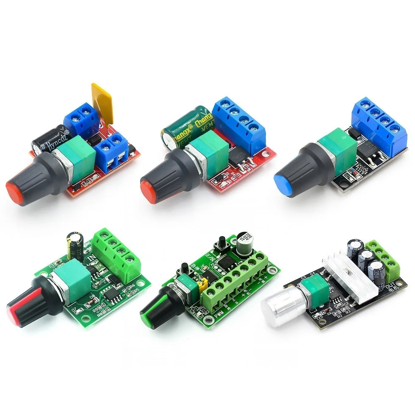 New DC 1.8V  3V 4.5V 5V 6V 10A PWM Motor Speed Controller Low Voltage Motor Speed Controller PWM 0~100% Adjustable Drive Module