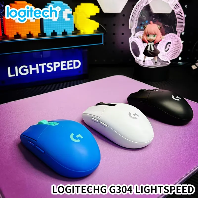 

Беспроводная игровая мышь Logitech G304 G305 с длительным временем автономной работы, бюджетная, для общежития, офиса, игрового компьютера, высокая точность