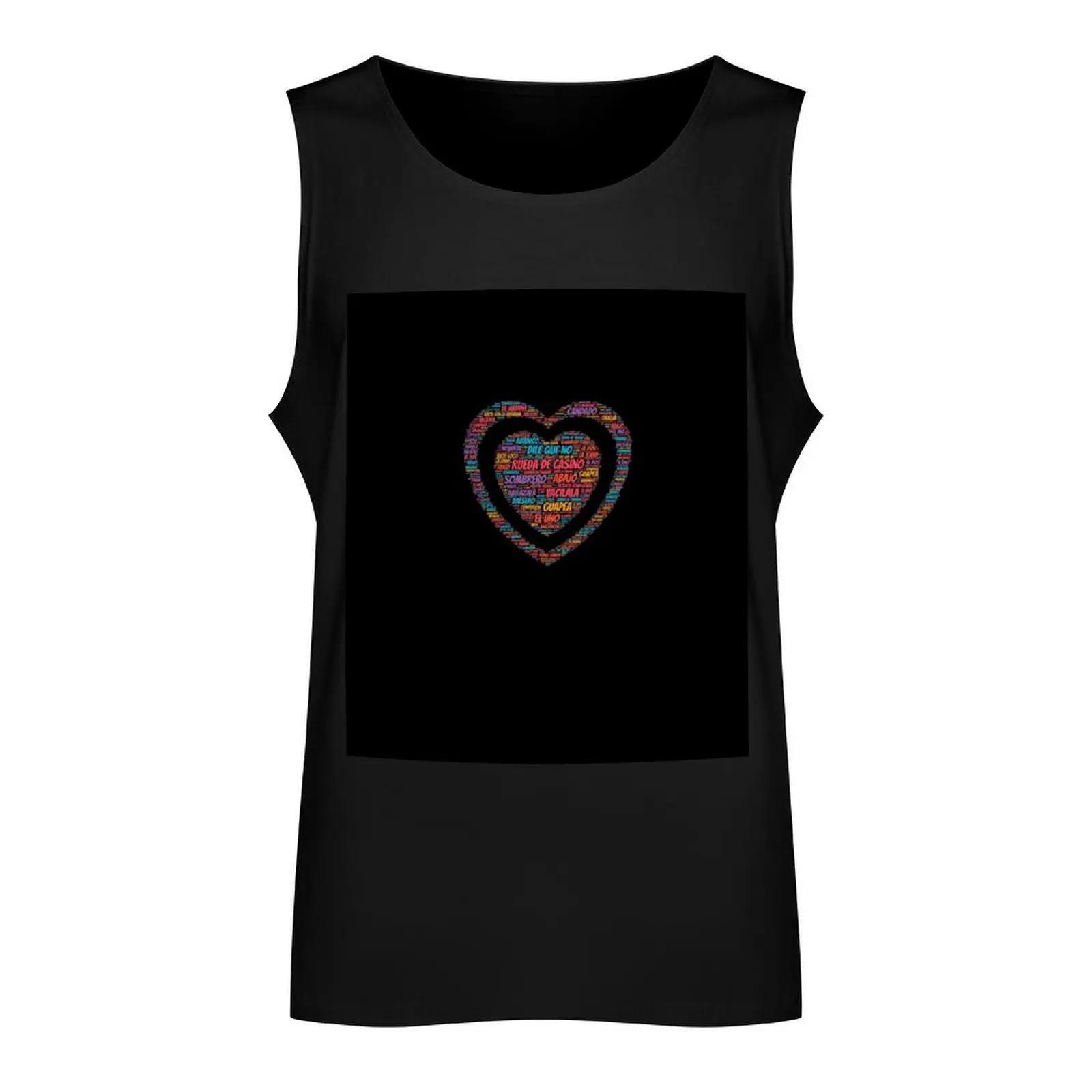 Rueda de Casino Salsa Latin dance Tank Top Vest sleeveless vests t-shirts for men