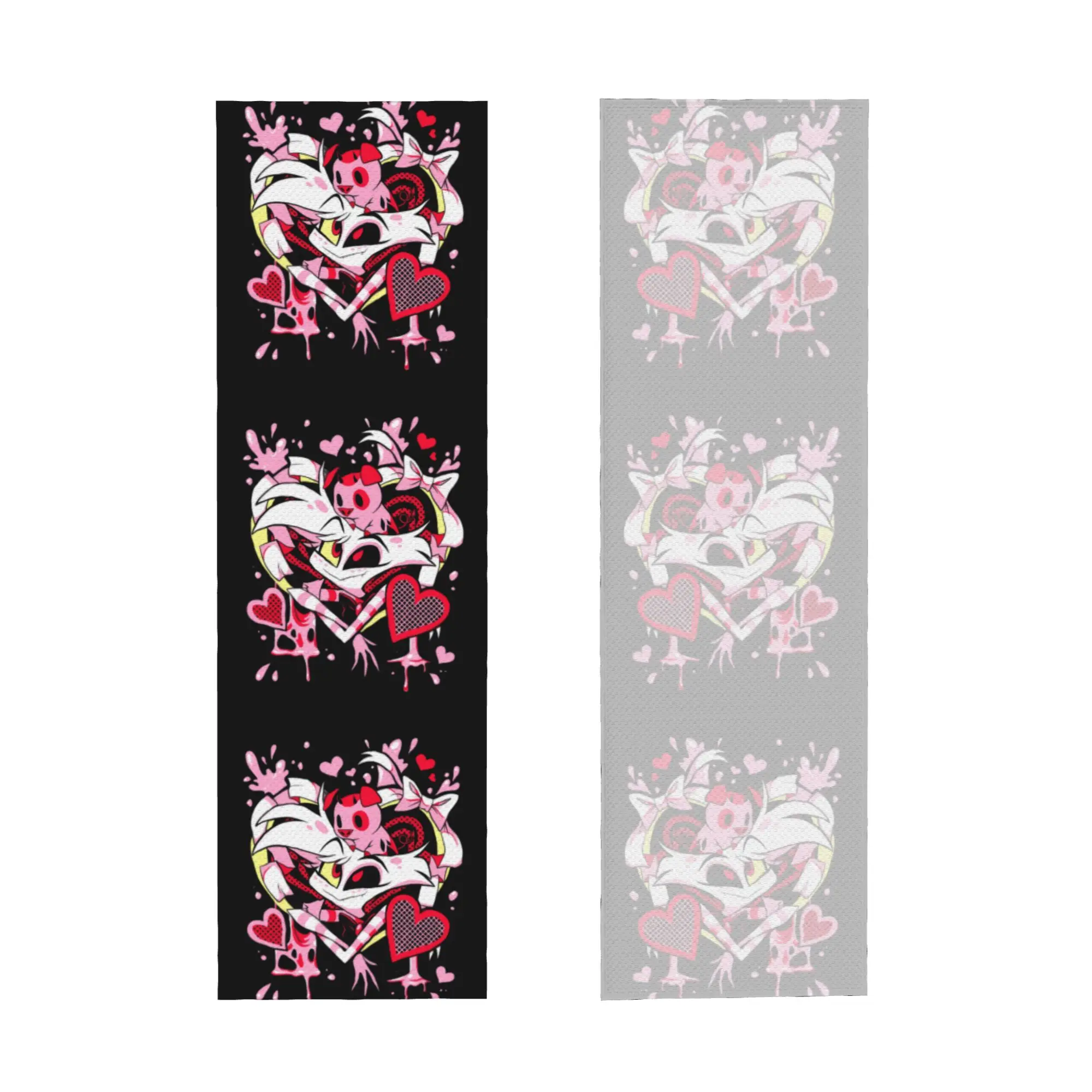 Hazbins Anime Animation Hotel Angel Dust Towel Quick Drying  Super Soft  Fitness and Outdoor Activities Towels