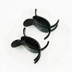 2+1 Teeth Hair Claw Clips for Women Solid Painting Hair Clips 3 Tins Crabs for Hair Holding Hair Claw Headwear Accessories 5cm