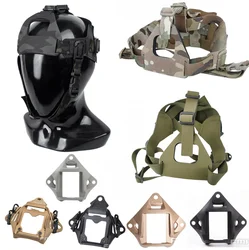 TMC Hunting Headworn Lightweight Camera Head Mounting Bracket Night Vision NVG Frame Camera Head Bracket W/ Helmet shroud