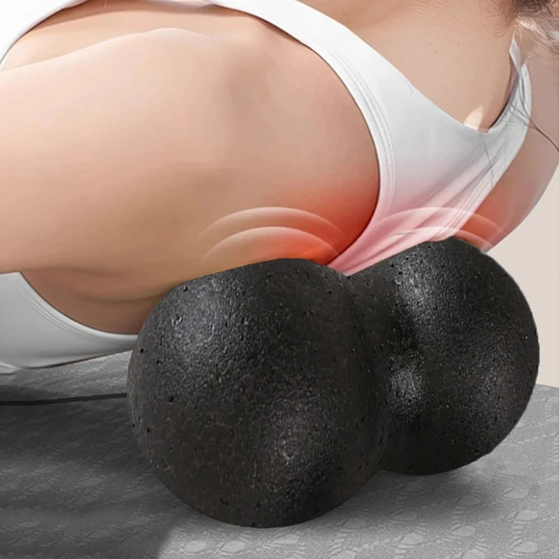 Peanut Massage Ball EPP Lightweight Fascia Roller for Back Neck Shoulder Leg Foot Yoga Fitness Recovery Training Home Gym Use