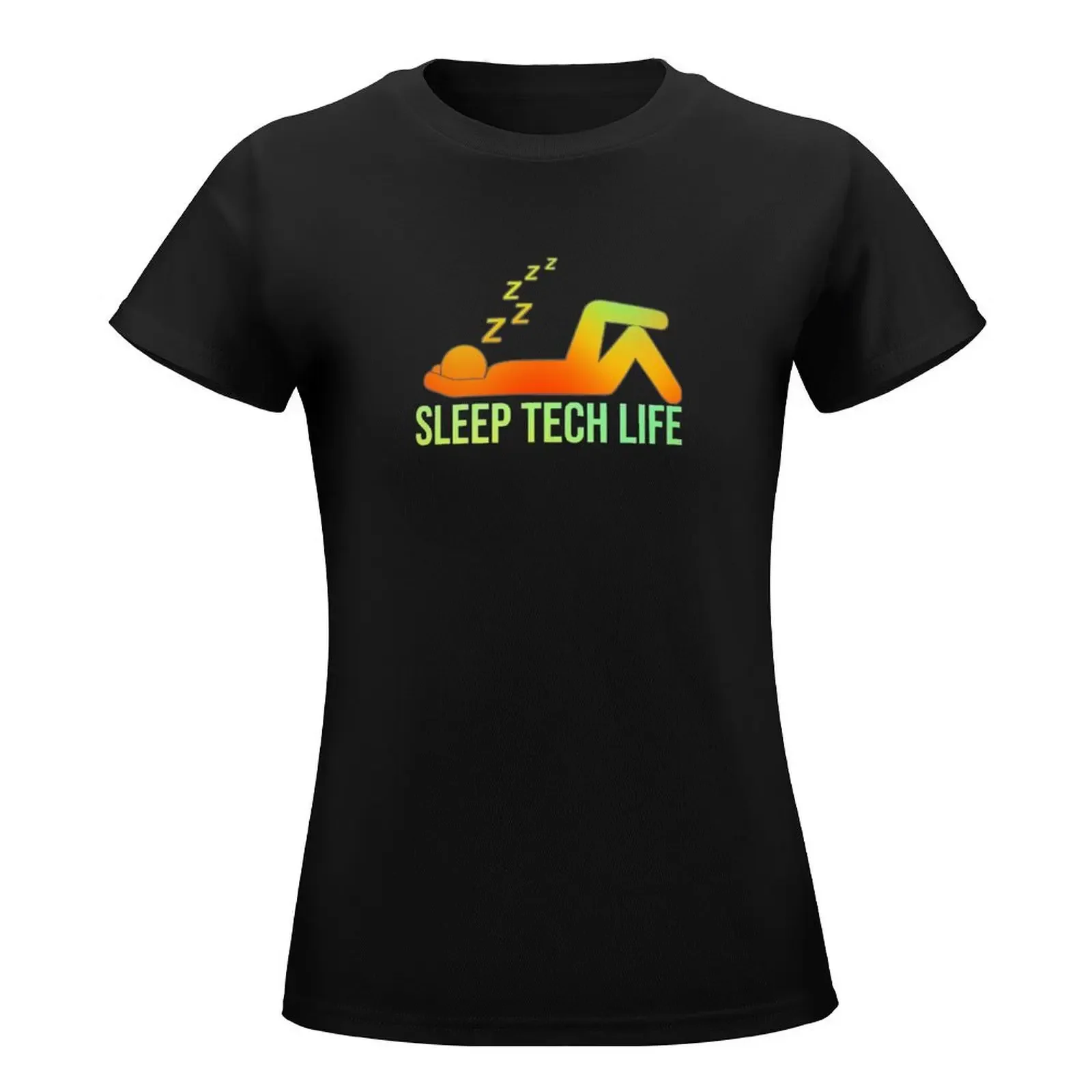 Sleep tech life O/G T-Shirt oversized summer clothes t-shirt dress for Women sexy