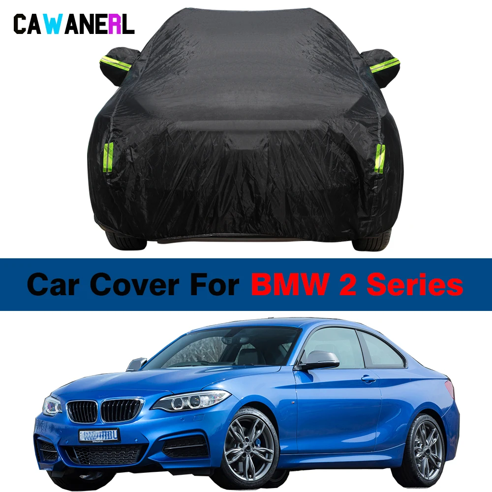 Full Car Cover For BMW 2 Series 216i 218i 220i 223i 225i 228i 230i Auto Sun Shade Anti-UV Rain Snow Resistant Waterproof Cover