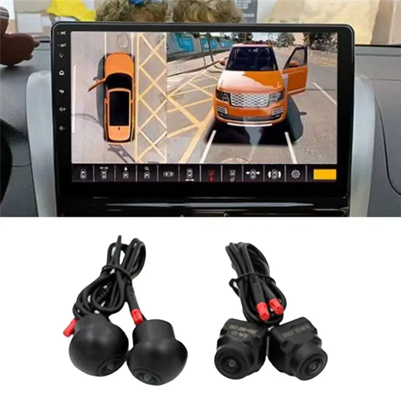 A13F-Car 360 Degree Surround View Camera AHD1080P Camera Right+Left+Front+ Rear View Camera System Master Chip GC2053