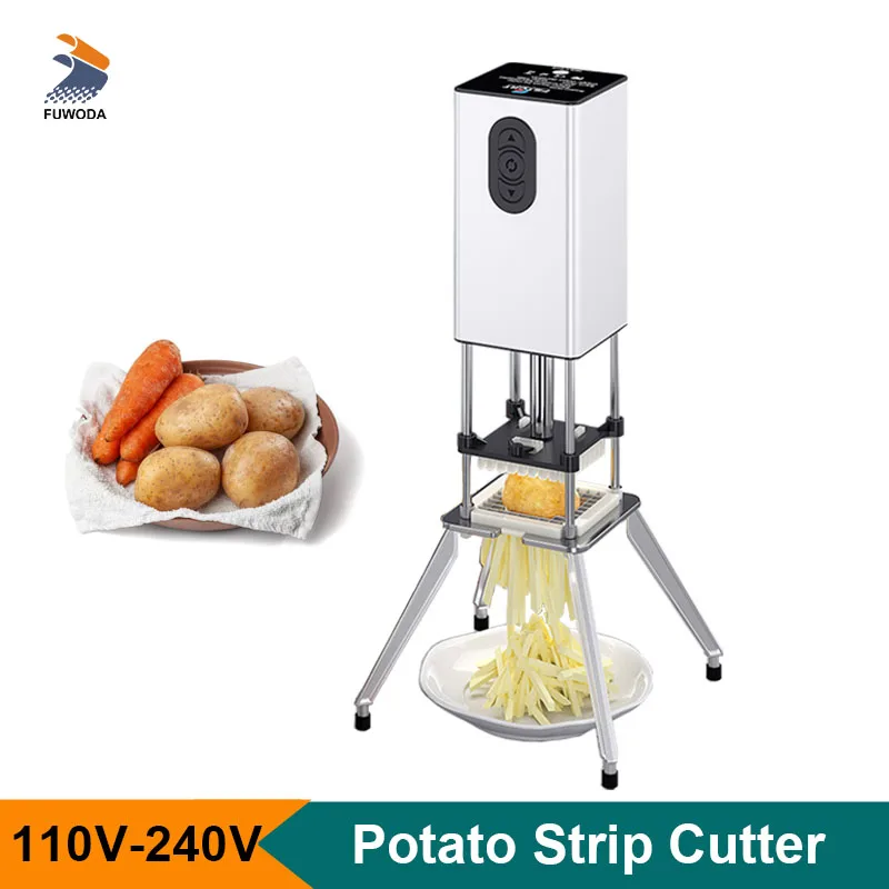 

Commercial Potato Carrot Strips Cutting Slicing Machine Stainless Steel Portable Vegetable Cutter Household