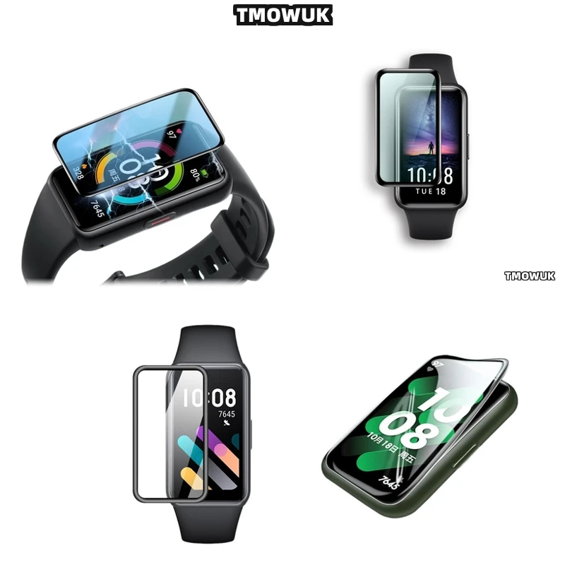 

For Huawei Honor Band 6 7 9 10 Full Cover 3D Curved PMMA Scratch-Proof Film