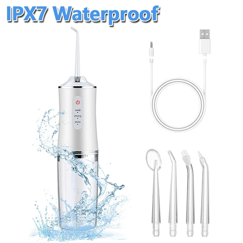 Oral Irrigator Dental Water Jet Flosser Appliance Pick Floss Dentistry Mouth Washing Machine Teeth Whitening Cleaning Tools