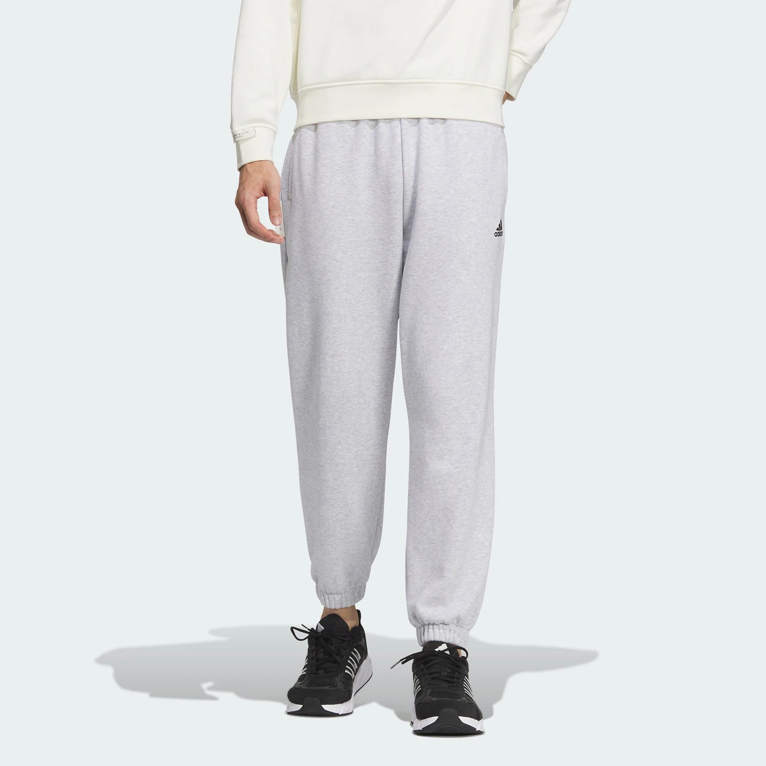 

adidas Genuine V LABEL FT PT Повседневные джоггеры унисекс с манжетами JM9115