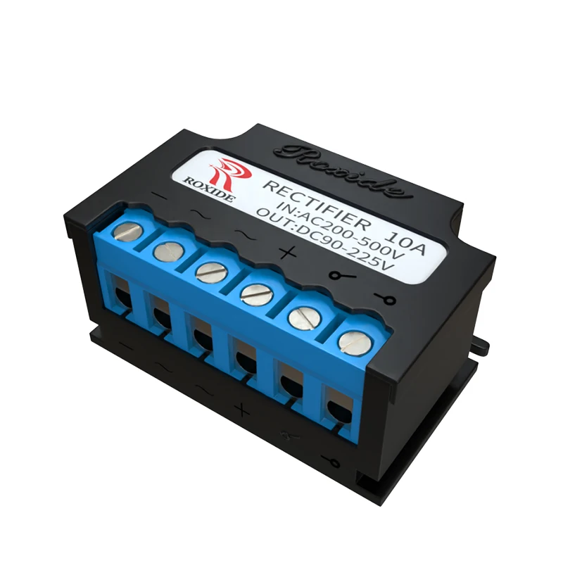 10A Universal Rectifier AC220V DC90-110V 380V/170V Motor Brake Switch, Input Range 0-500V