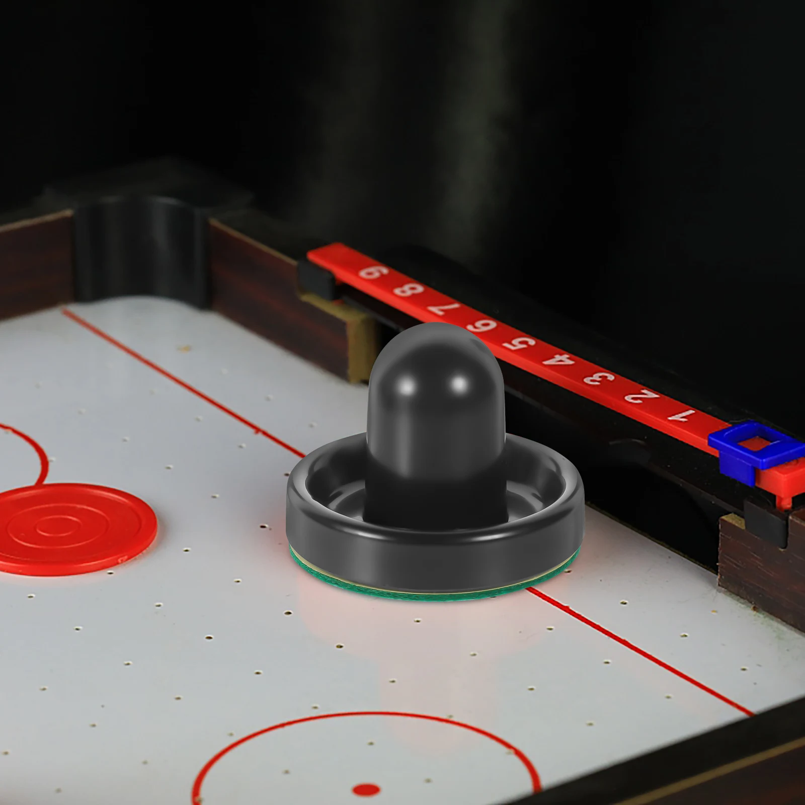 

1Set Air Hockey Pucks Replacement Accessories Hard Non-Brittle Material Fast Sliding Felt Bottom for Game Tables Carnival Party