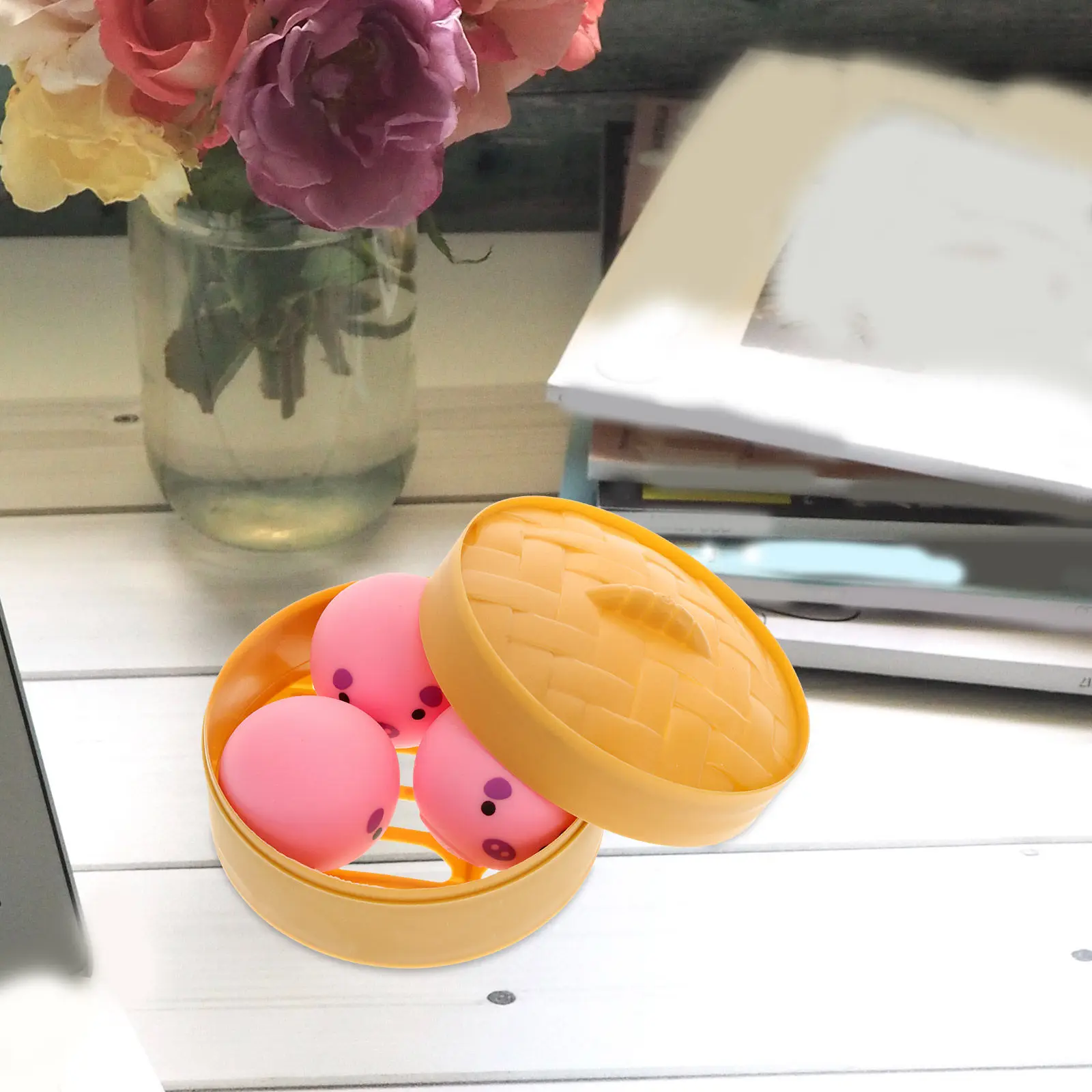 2sets-nenjile-stress-relief-squishy-realistic-steamed-bun-sensory-decompression-squeeze-stress-ball-for-anxiety-relaxation