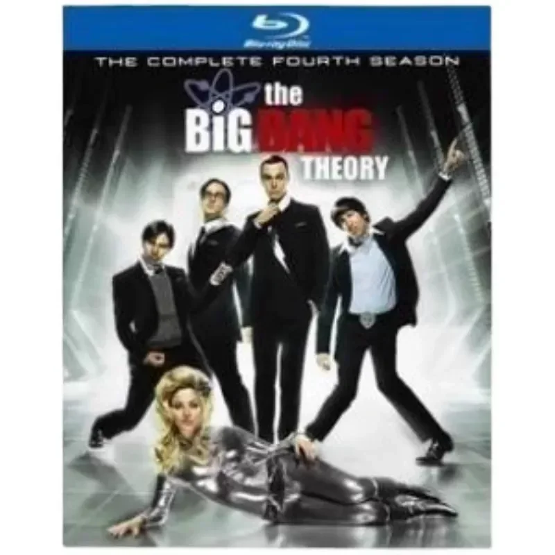 The Big Bang Theory, temporadas 1–12, BD25G Blu-ray, 24 DVD, drama americano, The Big Bang Theory