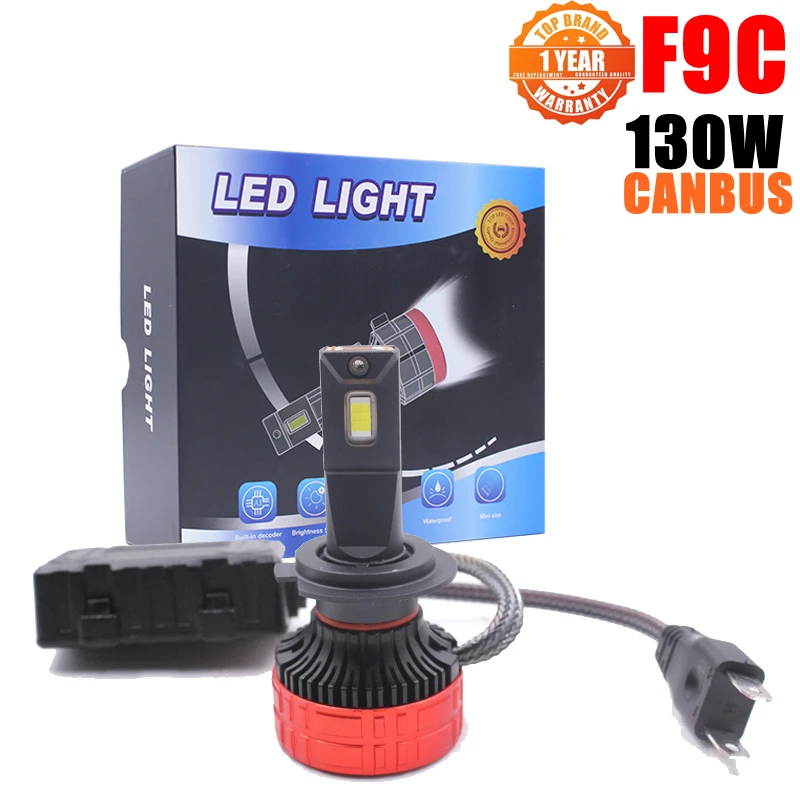 F9C 130W H7 LED Bulb for Car Headlight Fog Light H7 H11 H1 9005 HB3 Canbus Led Light LED Lamp Headlights Bulb