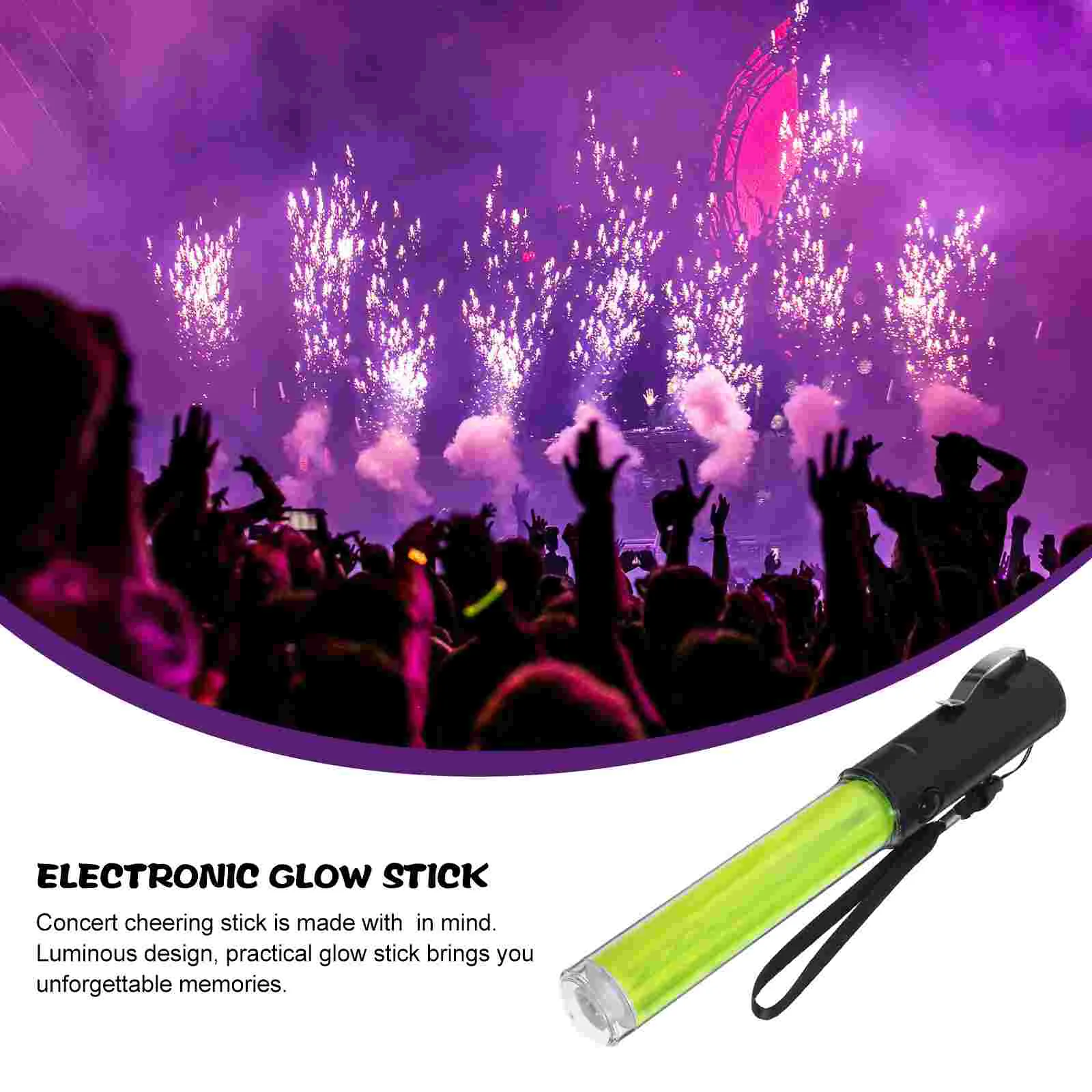 Traffic Stick Magnet Concert Glow Sticks Highlighter Abs Luminous Cheering for Decor
