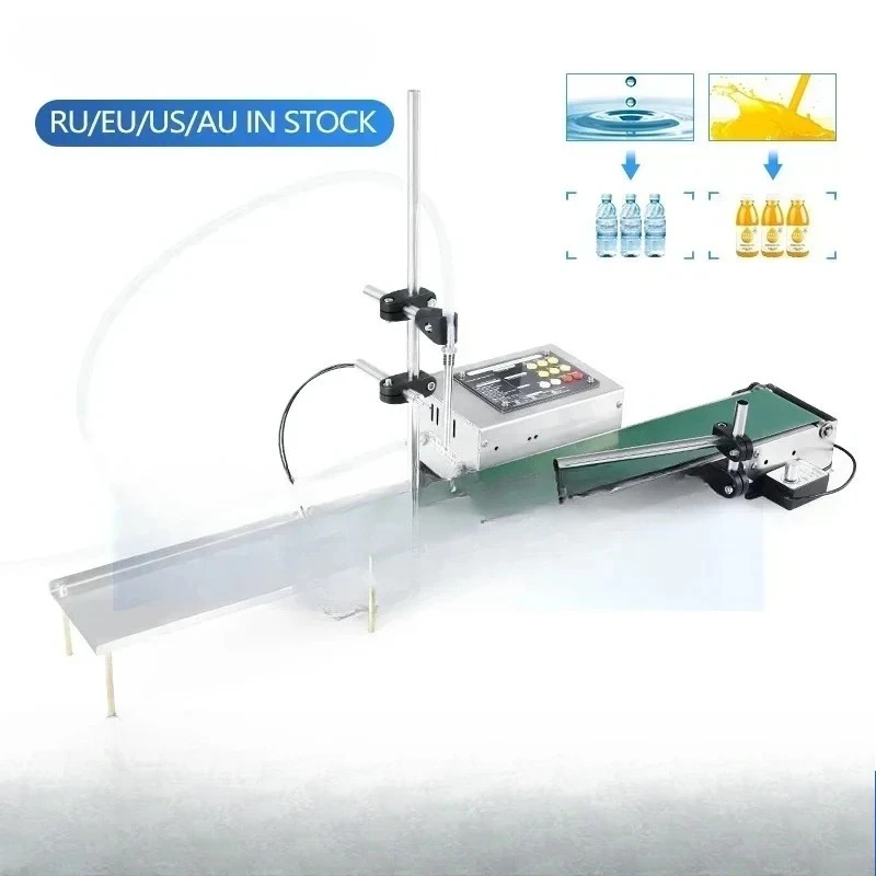 Automatic Single Head Liquid Filling Machine With Conveyor Perfume Oil Bottle Water filler ZS-DPYT1500 / ZS-DPYT3000