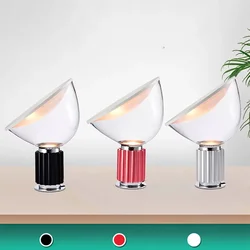 Italian Modern Minimalist Creative Glass Desk Lamp Living Room Bedroom Bedside Art Personality Hotel Luxury Decorative Lighting