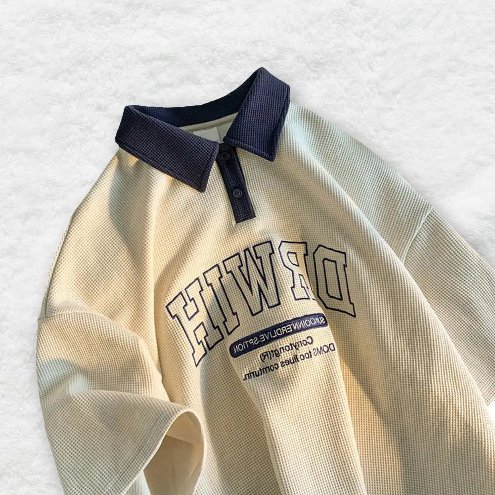 Moda adolescente camiseta high street estudante topos tecido macio estilo preppy carta impressão adolescente estilo jovem