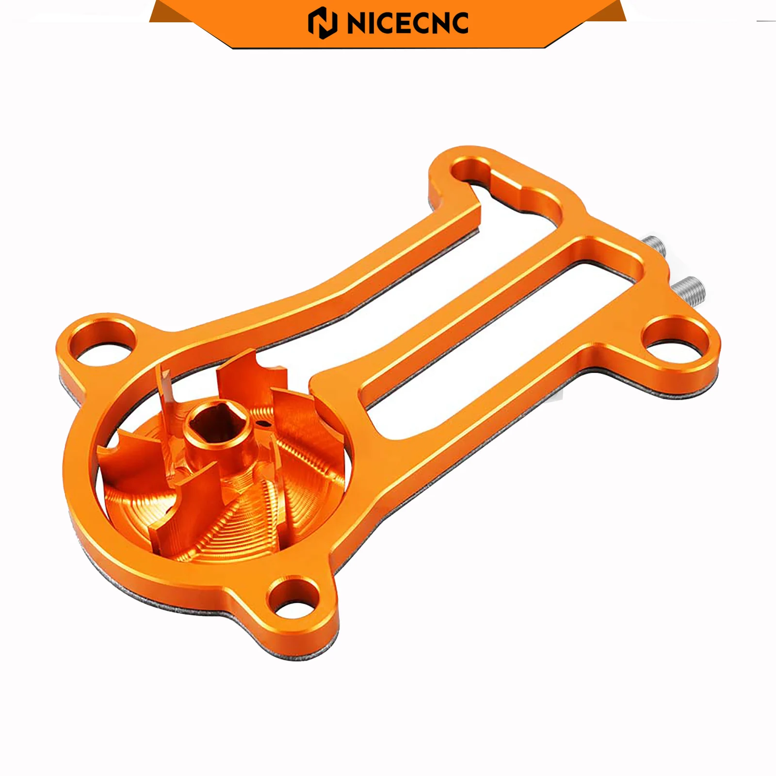 

NICECNC Oversized Water Pump Impeller Cooler For KTM EXC 300 XCW300 SX250 For Husqvarna TE250 TE300 2017-2019 TX300 2017-2018