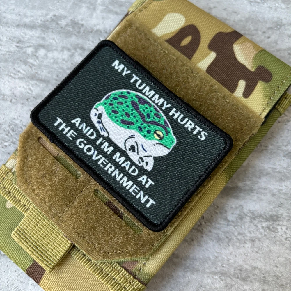 Parche táctico rana meme para mochila, chaleco o gorra - imagen 4
