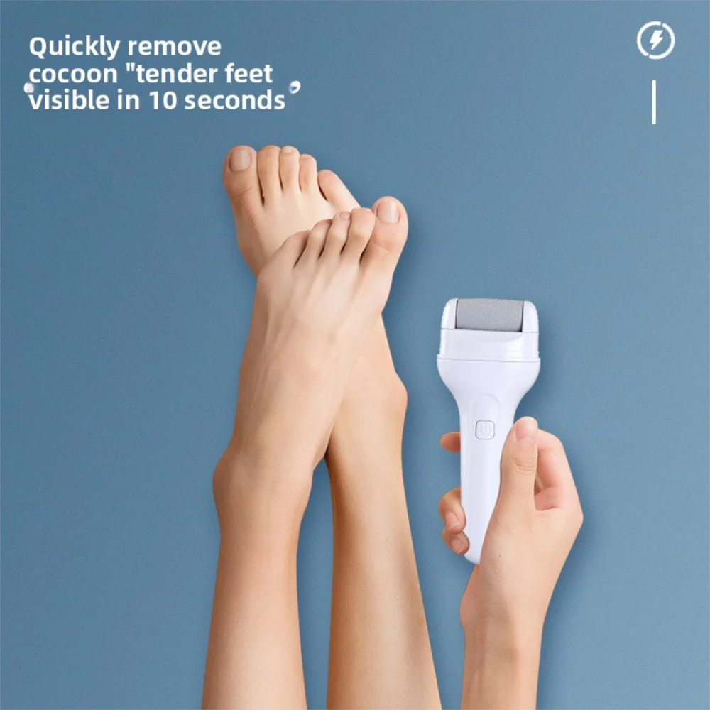 Portable Electric Foot Callus Remover USB Charging Foot Scrubber File Waterproof Foot Filer Pedicure Tool For Dry And Crack Feet