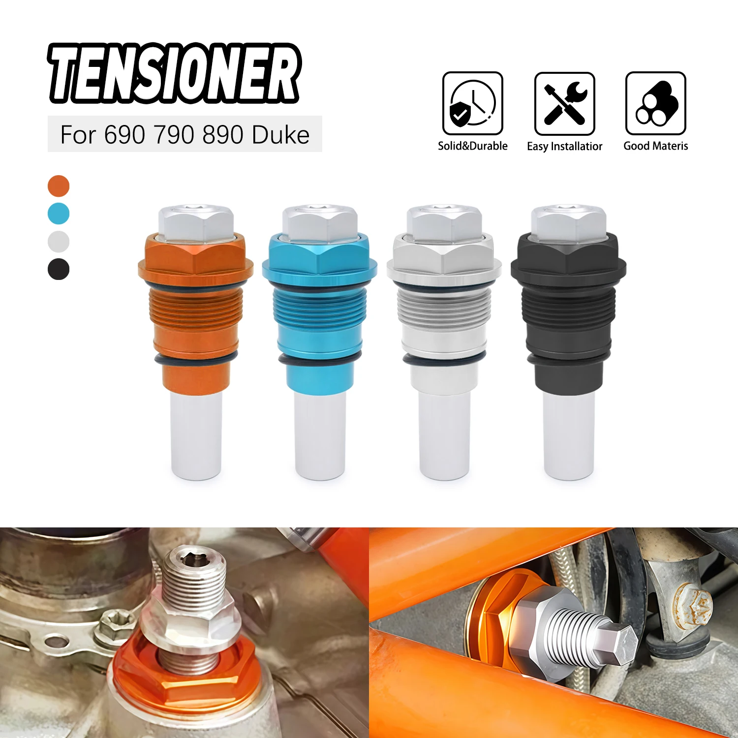 

Accessories moto For KTM 790 Duke/L 690 R 890 1050 1090 1190 1290 SuperDuke R/L/S/GT Manual Timing Cam Chain Tensioner Adjuster